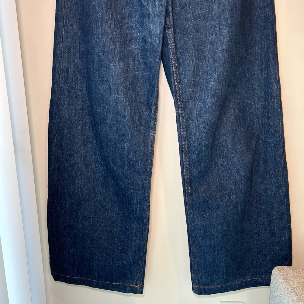 Aritzia Denim Forum The Zoe Super Hi-Rise Baggy Blue Size 27 - Picture 5 of 14